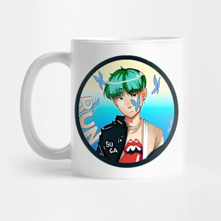 Suga BTS Run Mug